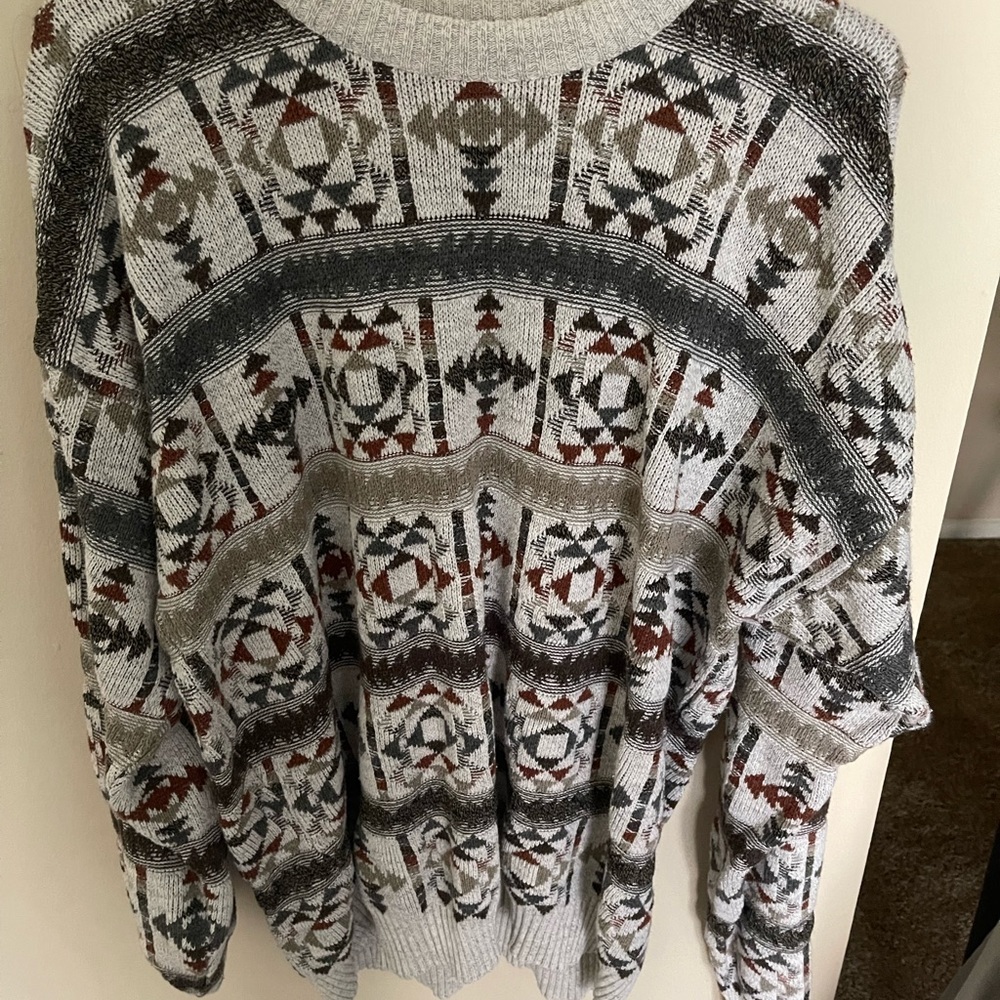 Printed sweater